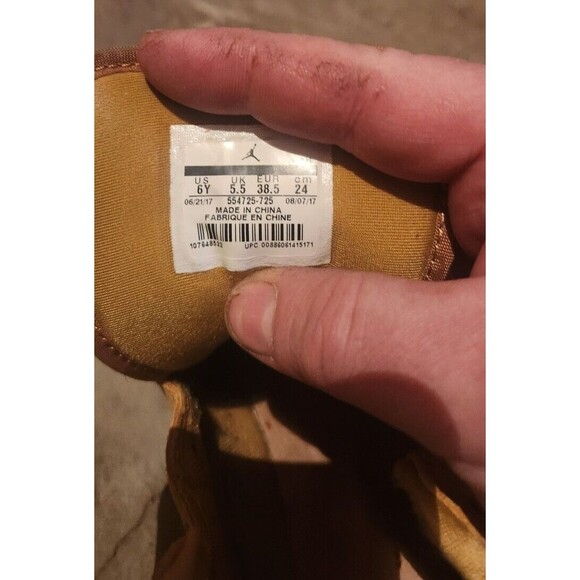 Size 6Y - Air Jordan 1 SE Mid Legend Light Brown - Picture 4 of 11